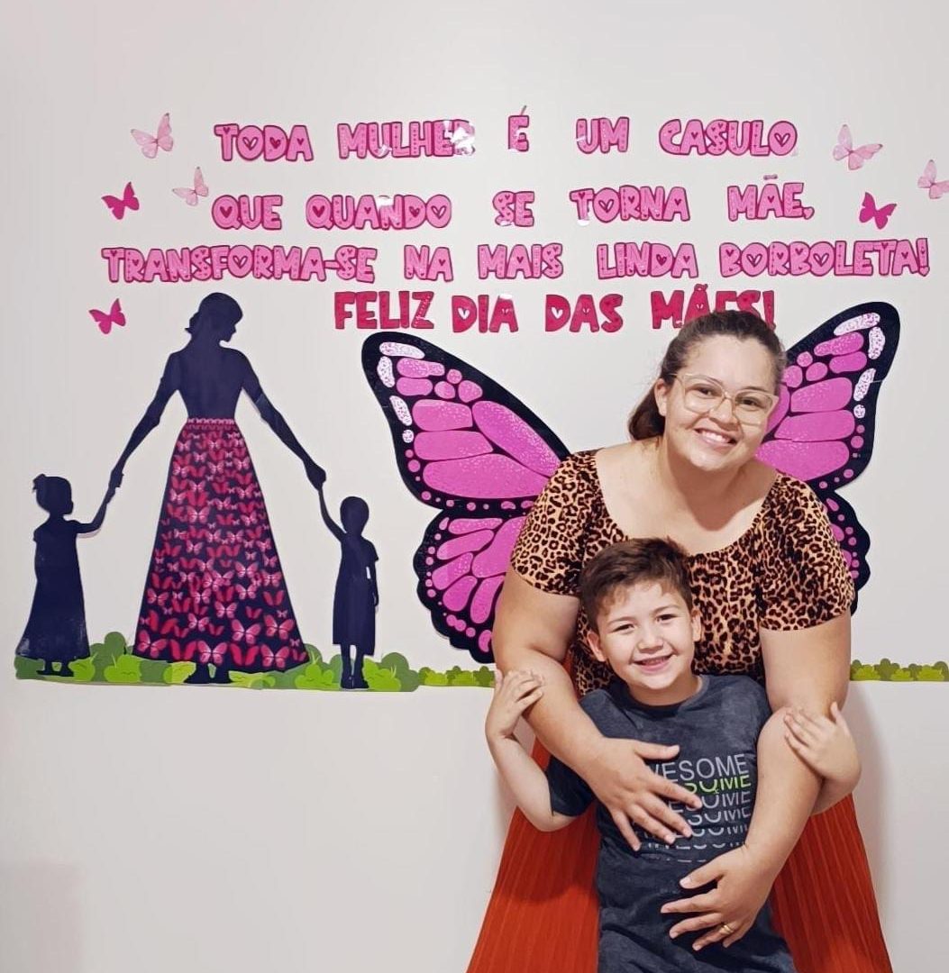 🌸🦋 Painel Dia das Mães – Tema Borboleta 🦋🌸